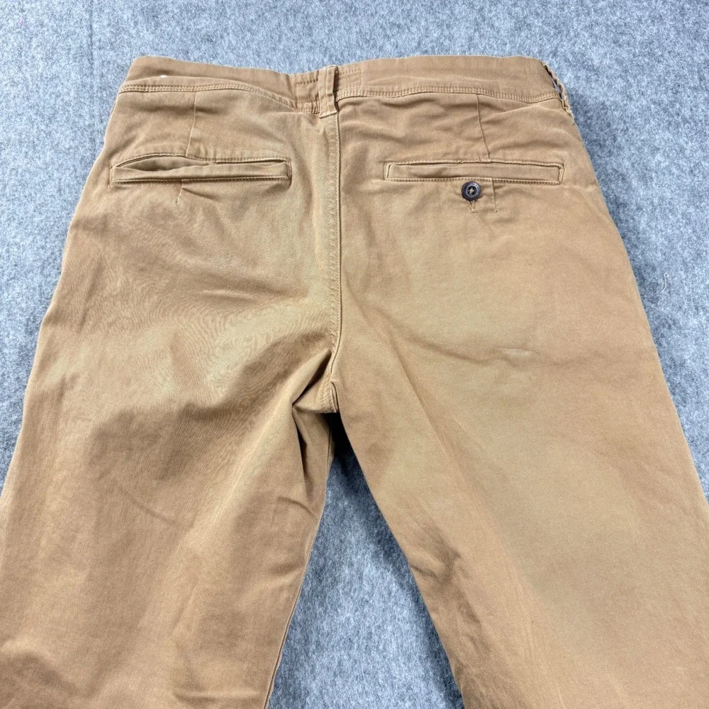 American Eagle Ne(x)t Level Flex Pants 28x32 Men's Slim‎ Straight Khaki Stretch